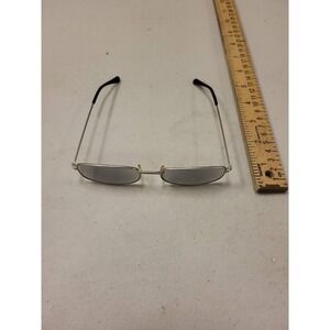 Silver Metal Frame Sunglasses Fashion Eyewear Sun Glasses Shades